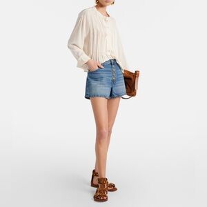 NWT Ulla Johnson Greta Denim Shorts, size 25